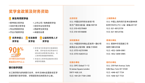 长江商学院金融MBA/中文MBA招生信息